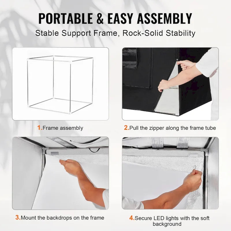 Photo Studio Light Box for Product Photography