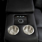 Ensemble de canapés inclinables de luxe style cinéma avec inclinaison électrique, lumières LED, chargement sans fil et haut-parleur Bluetooth
