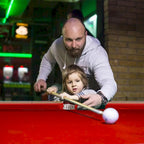 Table de billard miniature Costway 48 pouces (122 cm) avec queues et boules - Dimensions : 48 cm (L) x 26 cm (l) x 30 cm (H)