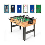 Ensemble de table de jeux combinée 10 en 1 Costway, table de jeux multi-jeux pour la maison - Voir les détails