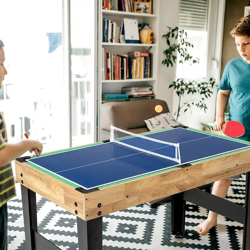 Ensemble de table de jeux combinée 10 en 1 Costway, table de jeux multi-jeux pour la maison - Voir les détails