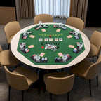 Table de poker Costway 48 - 8 joueurs, pliable, Texas Holdem - Voir les détails