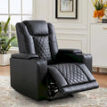 Fauteuil inclinable électrique de cinéma avec ports USB et porte-gobelets