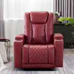 Fauteuil inclinable électrique de cinéma avec ports USB et porte-gobelets