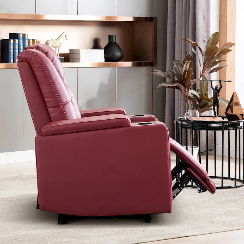 Fauteuil inclinable électrique de cinéma avec ports USB et porte-gobelets