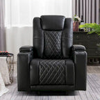 Fauteuil inclinable électrique de cinéma avec ports USB et porte-gobelets