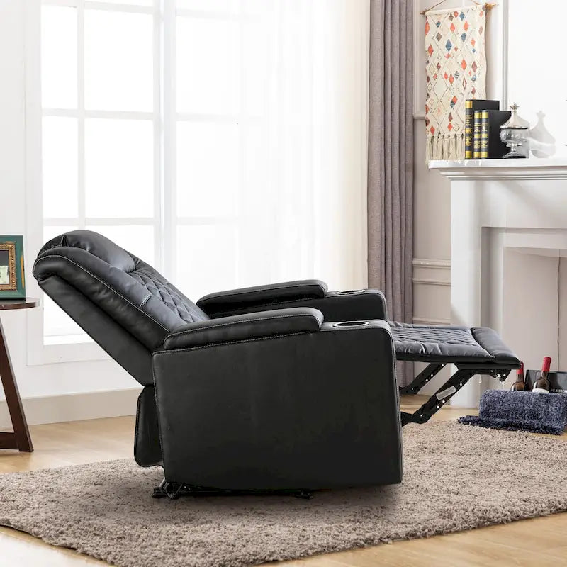 Fauteuil inclinable électrique de cinéma avec ports USB et porte-gobelets
