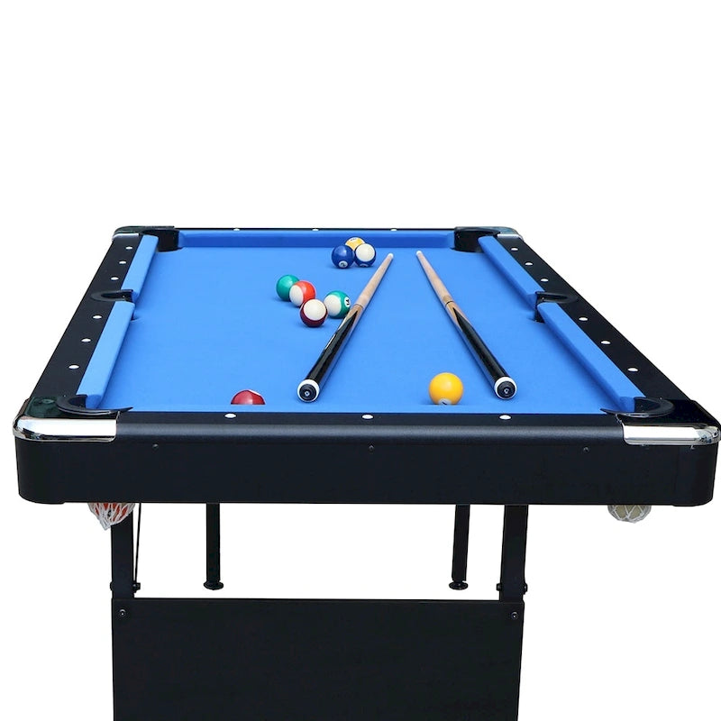 Table de jeu portable 3 en 1 de 65,7 pouces (billard, ping-pong, table de jeu pour la maison) - Non disponible