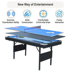 Table de jeu portable 3 en 1 de 65,7 pouces (billard, ping-pong, table de jeu pour la maison) - Non disponible