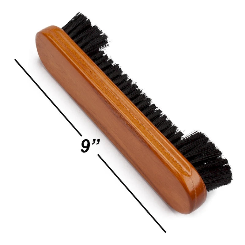 Ensemble de 2 brosses en bois massif pour table de billard GSE (brosse et brosse pour bandes). Accessoires pour table de billard.
