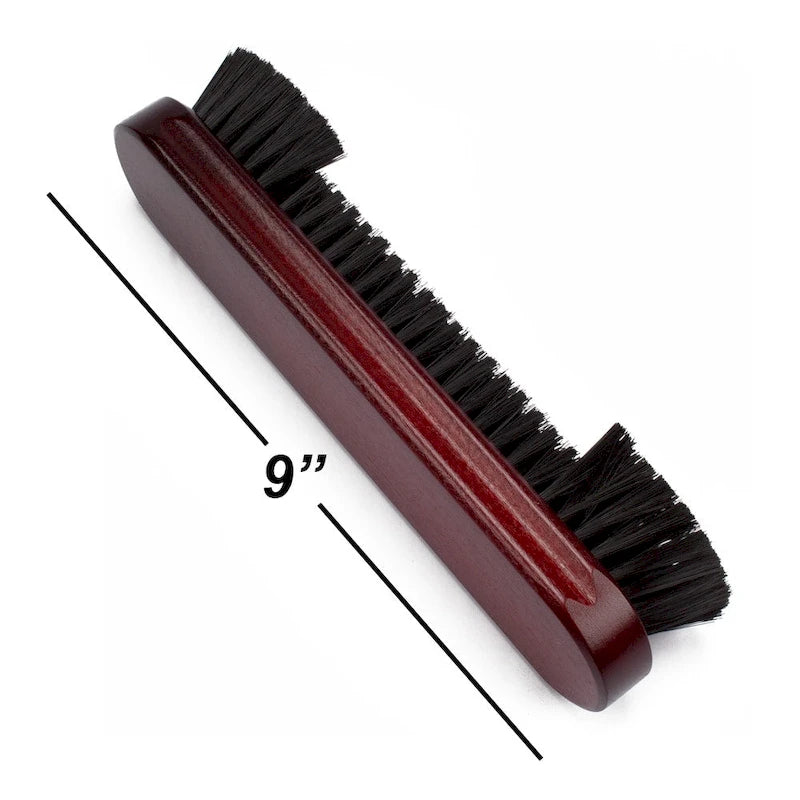 Ensemble de 2 brosses en bois massif pour table de billard GSE (brosse et brosse pour bandes). Accessoires pour table de billard.