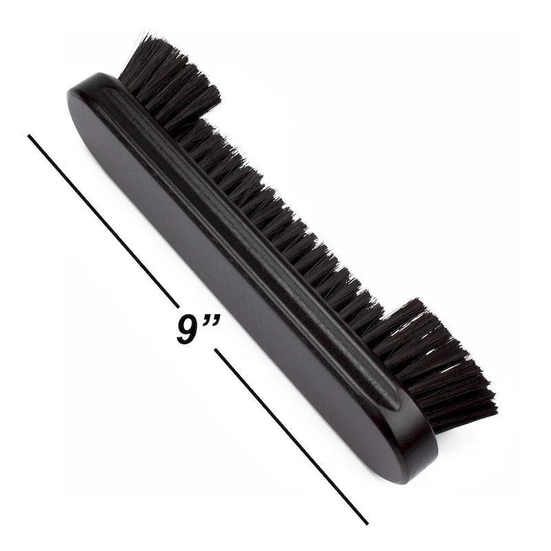 Ensemble de 2 brosses en bois massif pour table de billard GSE (brosse et brosse pour bandes). Accessoires pour table de billard.