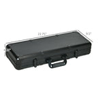 Coffret de jetons de poker Soozier, 500 jetons de 14 grammes en argile, 6 valeurs différentes, avec étui en aluminium.