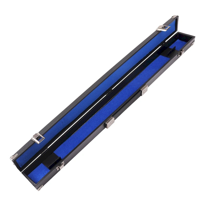 Étui rigide GSE 1x1 pour queue de billard. Étui demi-queue pour 1 fût/1 flèche.