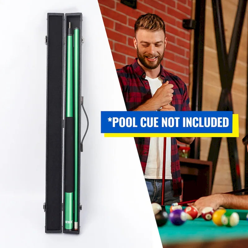 Étui rigide GSE 1x1 pour queue de billard. Étui demi-queue pour 1 fût/1 flèche.