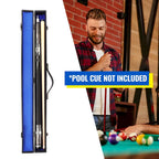 Étui rigide GSE 1x1 pour queue de billard. Étui demi-queue pour 1 fût/1 flèche.