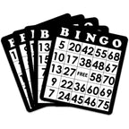 Cartes de bingo multicolores GSE, feuilles de bingo réutilisables. Accessoires pour jeux de bingo en famille