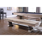 Table de billard en ardoise de Manchester sans plateau de salle à manger ni banc