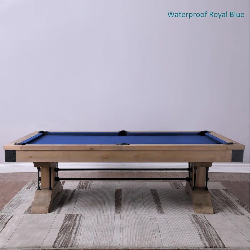 Table de billard en ardoise de Manchester sans plateau de salle à manger ni banc