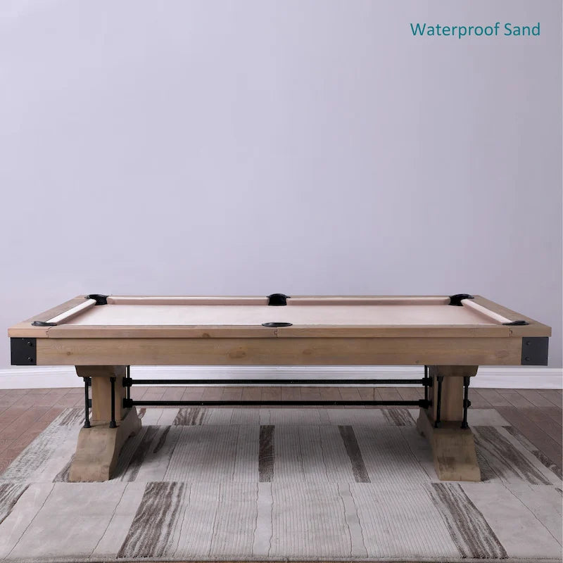 Table de billard en ardoise de Manchester sans plateau de salle à manger ni banc
