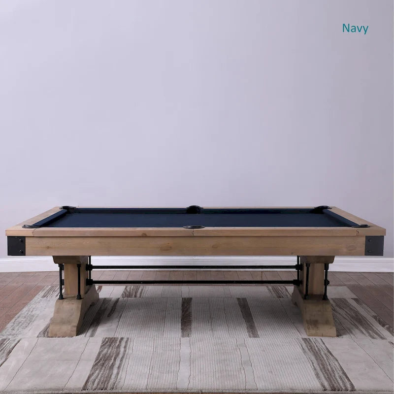 Table de billard en ardoise de Manchester sans plateau de salle à manger ni banc