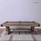Table de billard en ardoise de Manchester sans plateau de salle à manger ni banc