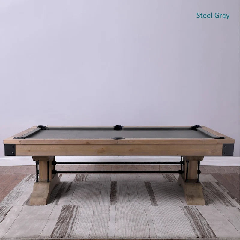 Table de billard en ardoise de Manchester sans plateau de salle à manger ni banc