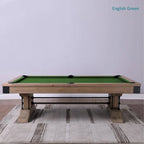 Table de billard en ardoise de Manchester sans plateau de salle à manger ni banc