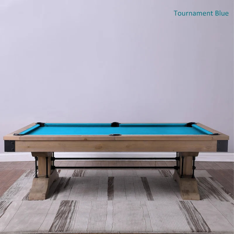 Table de billard en ardoise de Manchester sans plateau de salle à manger ni banc