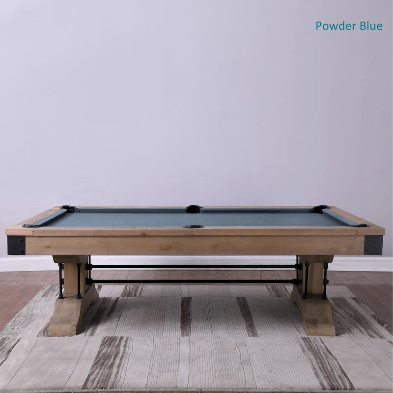 Table de billard en ardoise de Manchester sans plateau de salle à manger ni banc