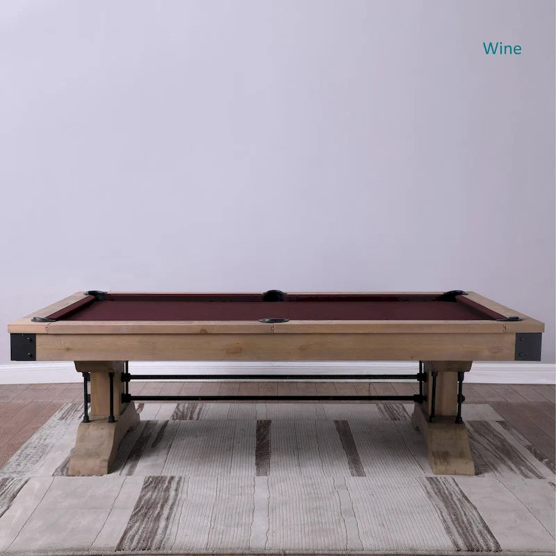 Table de billard en ardoise de Manchester sans plateau de salle à manger ni banc
