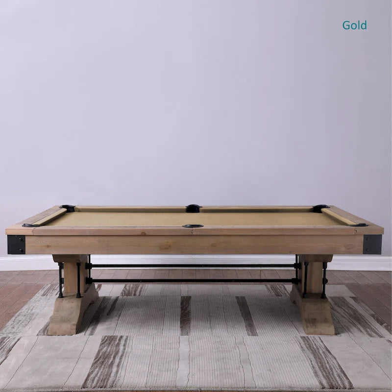 Table de billard en ardoise de Manchester sans plateau de salle à manger ni banc