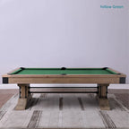 Table de billard en ardoise de Manchester sans plateau de salle à manger ni banc