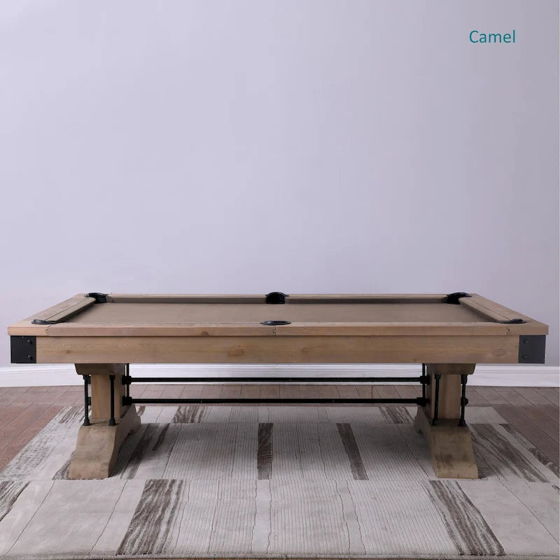 Table de billard en ardoise de Manchester sans plateau de salle à manger ni banc