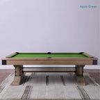 Table de billard en ardoise de Manchester sans plateau de salle à manger ni banc