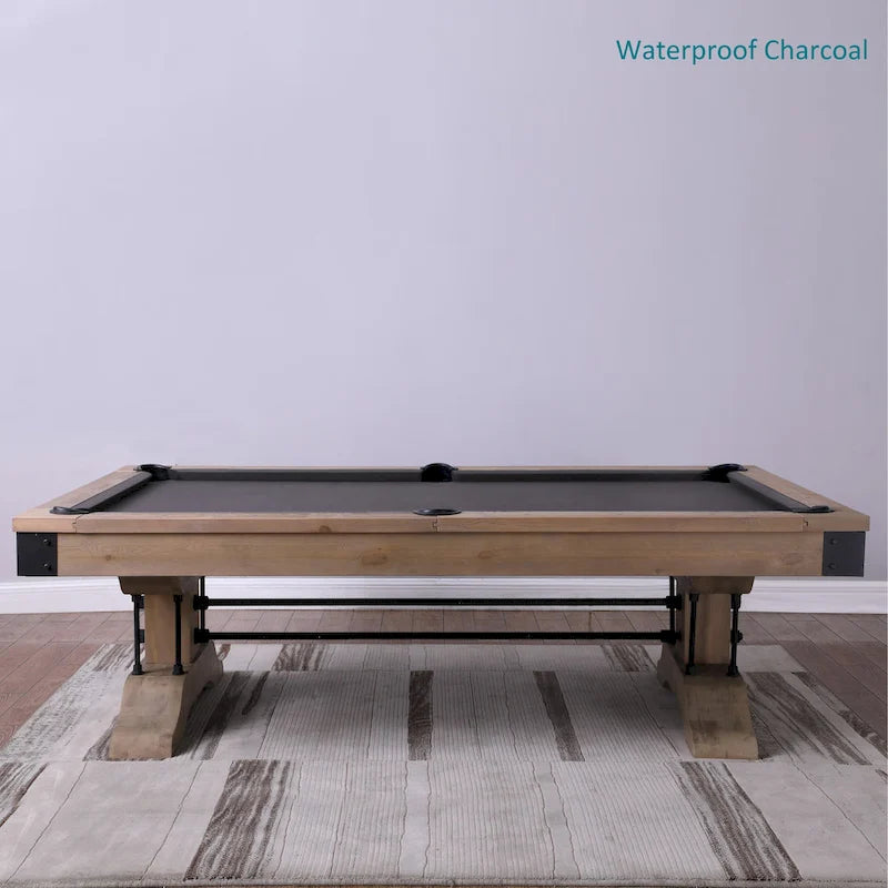 Table de billard en ardoise de Manchester sans plateau de salle à manger ni banc