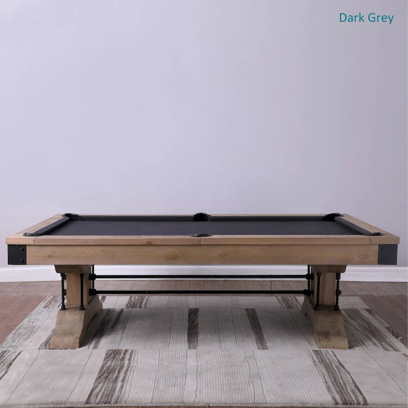 Table de billard en ardoise de Manchester sans plateau de salle à manger ni banc