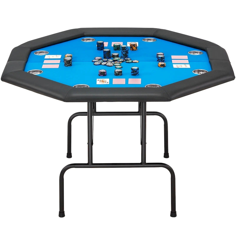 Jeu de poker à 8 joueurs avec AVAWING - Table de casino et loisirs