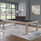 Table de billard Olivia 2,44 m (8 pi) en frêne flotté avec plateau de table intégré