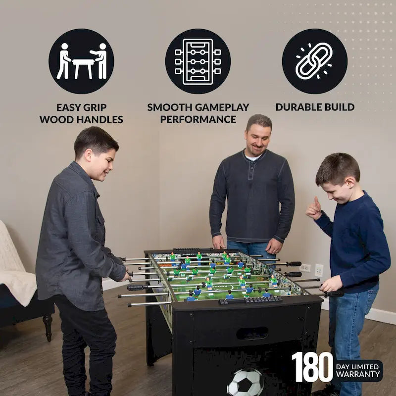 Table de baby-foot Hathaway Playoff de 1,20 m
