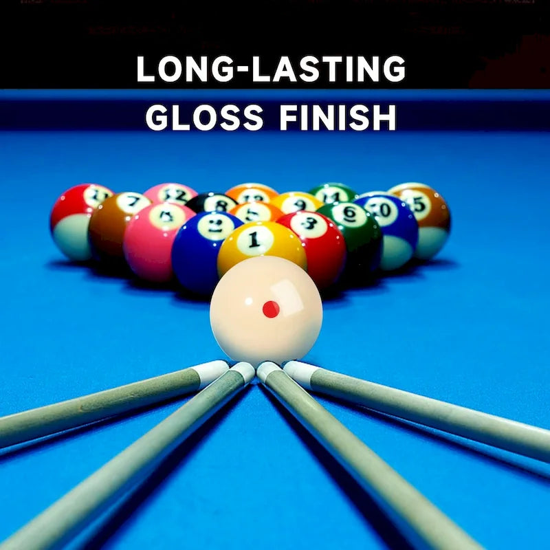 Boules de billard réglementaires GSE 2-1/4. Boules d'entraînement Pro-Cup.