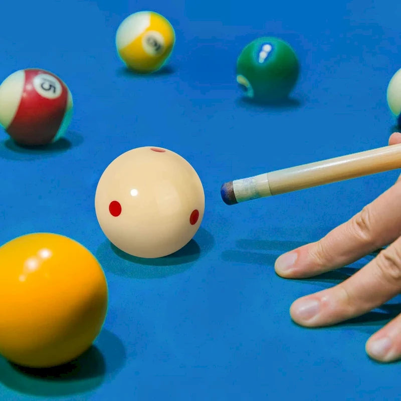 Boules de billard réglementaires GSE 2-1/4. Boules d'entraînement Pro-Cup.
