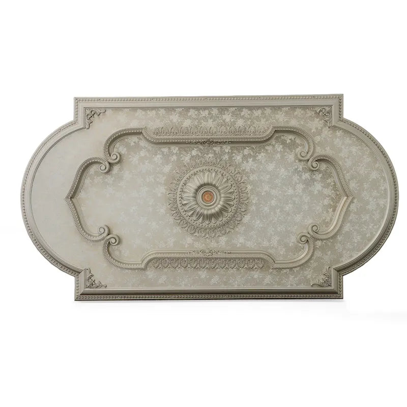 Blanco Rectangular Chandelier Ceiling Medallion 94 inches