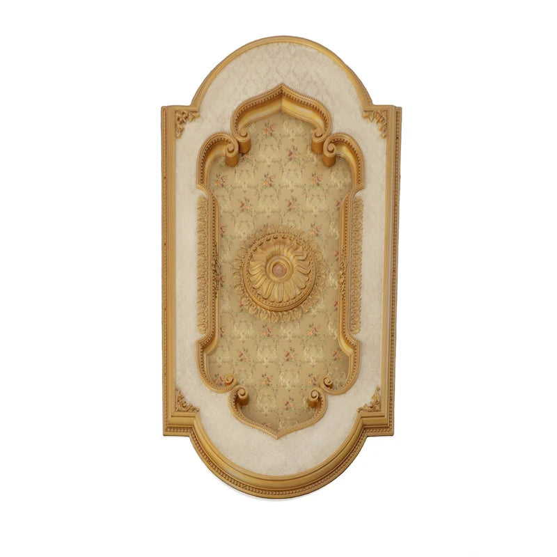 Blanco Rectangular Chandelier Ceiling Medallion 94 inches