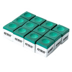 GSE Lot de 12 craies pour queues de billard, accessoires pour tables de billard