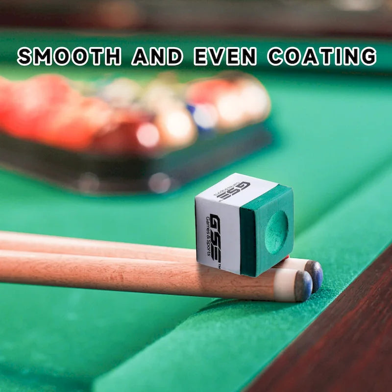 GSE Lot de 12 craies pour queues de billard, accessoires pour tables de billard