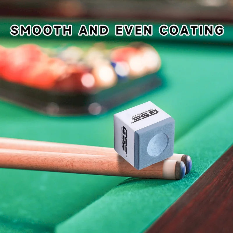 GSE Lot de 12 craies pour queues de billard, accessoires pour tables de billard
