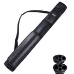 GSE 2x2 Oval Hard Billiard Pool Cue Stick Carrying Case, Billiard Cue Case Holds 2 Butts/2 Shafts (5 Colors)