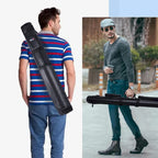 Étui de transport ovale rigide GSE 2x2 pour queues de billard, pouvant contenir 2 fûts/2 flèches (5 couleurs)