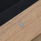 Table de billard Olivia 8 pieds en frêne vintage avec plateau de table et plateau en ardoise.